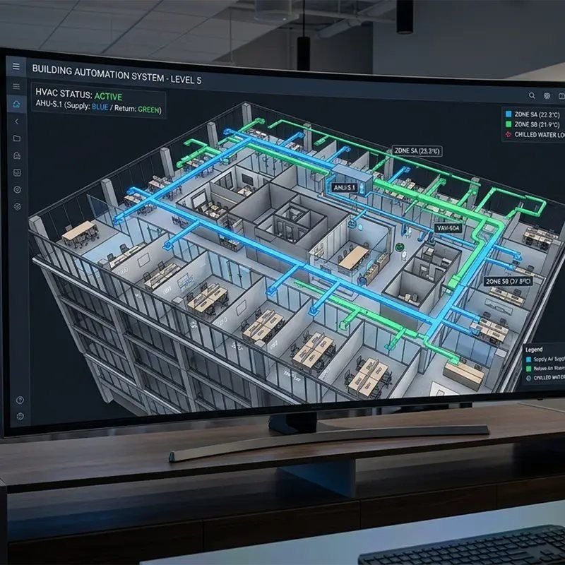 Building automation dashboard